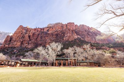 Zion Lodge - Inside the Park