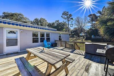 Atlantic Beach Home w/ Decks & Fire Pit