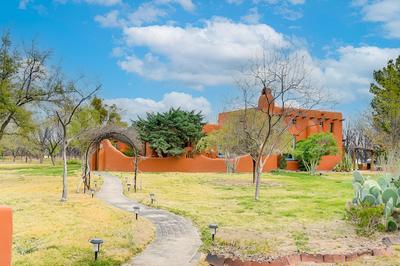 Las Cruces Santa Fe-style Adobe Home on 6 Acres!