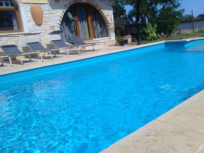 Family Rustic House With Private Pool