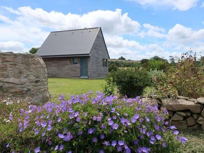 Wooden House in Brittany Near Sandy Beach