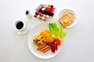 Garden House Rice Field and Mountain View