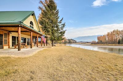 Kalispell Riverfront Home by Glacier National Park