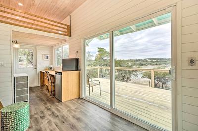 Updated Texas Tiny Home Rental on Lake Travis