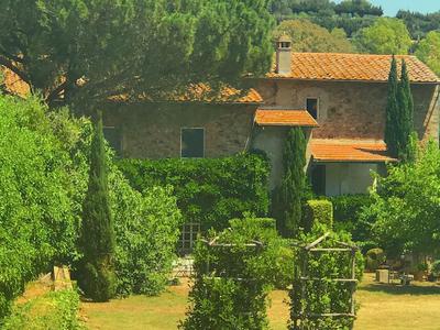 Porto Ercole Tuscany Coast Classic Charm in Fabulous 18th c Farmhouse now Chic Designer Villa w P