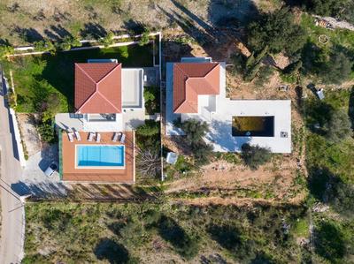 Villa Erasmia Large Private Pool Walk to Beach Sea Views A C Wifi - 2646