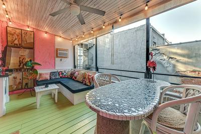 Steps to Historic Riverfront: Chic Dtwn Condo!