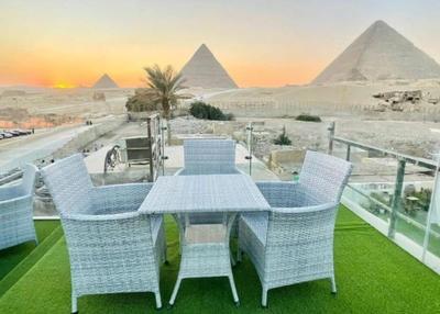 Blue Scarab Pyramids Inn