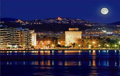 Best View of Thessaloniki Town