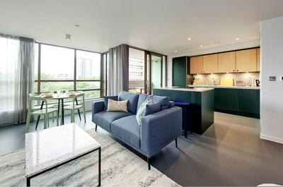 Appartamento Deluxe con Due Camere da Letto nel Vivace Est di Londra, Foto 2