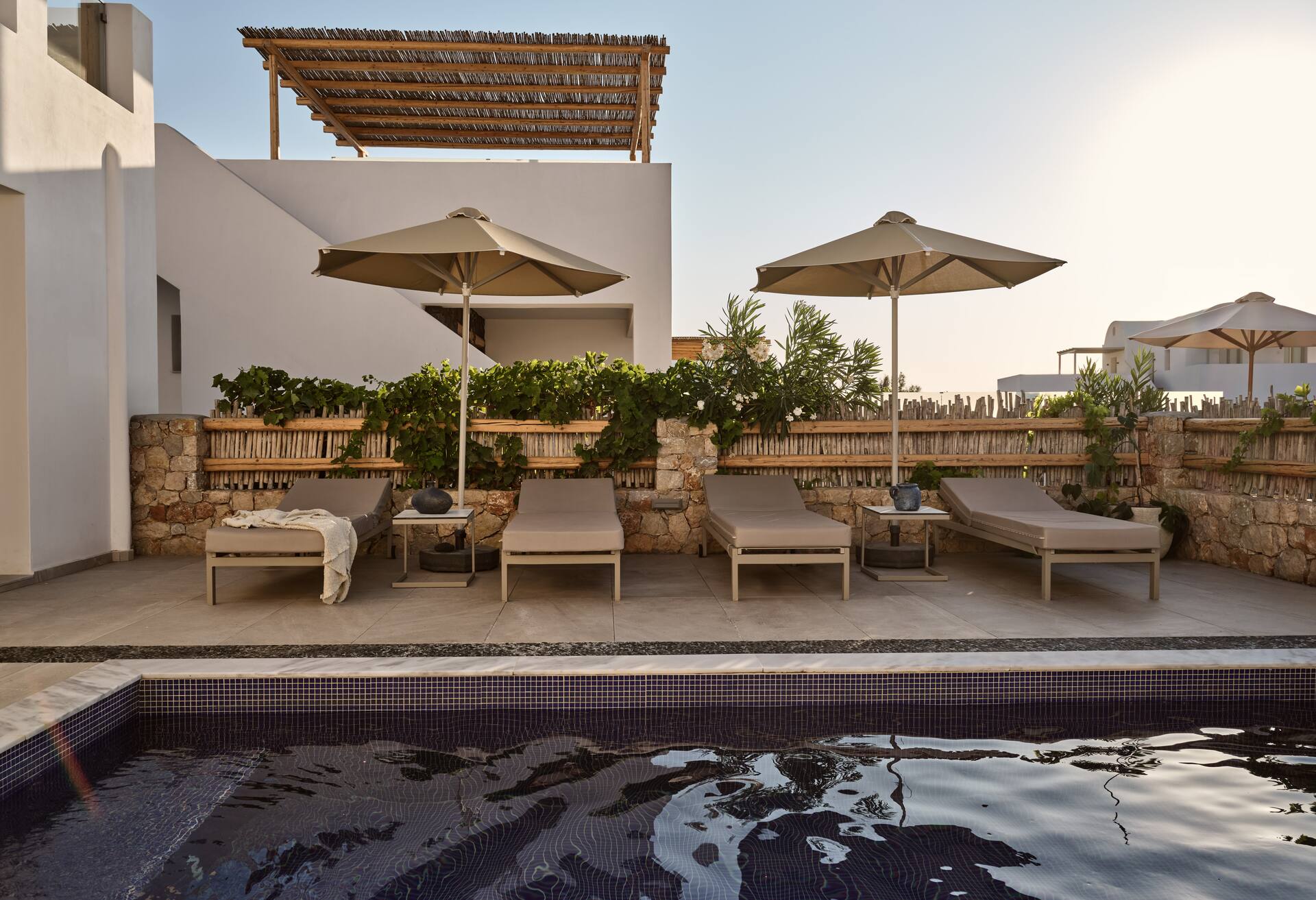 King Two Bedroom Duplex Suite with Pool