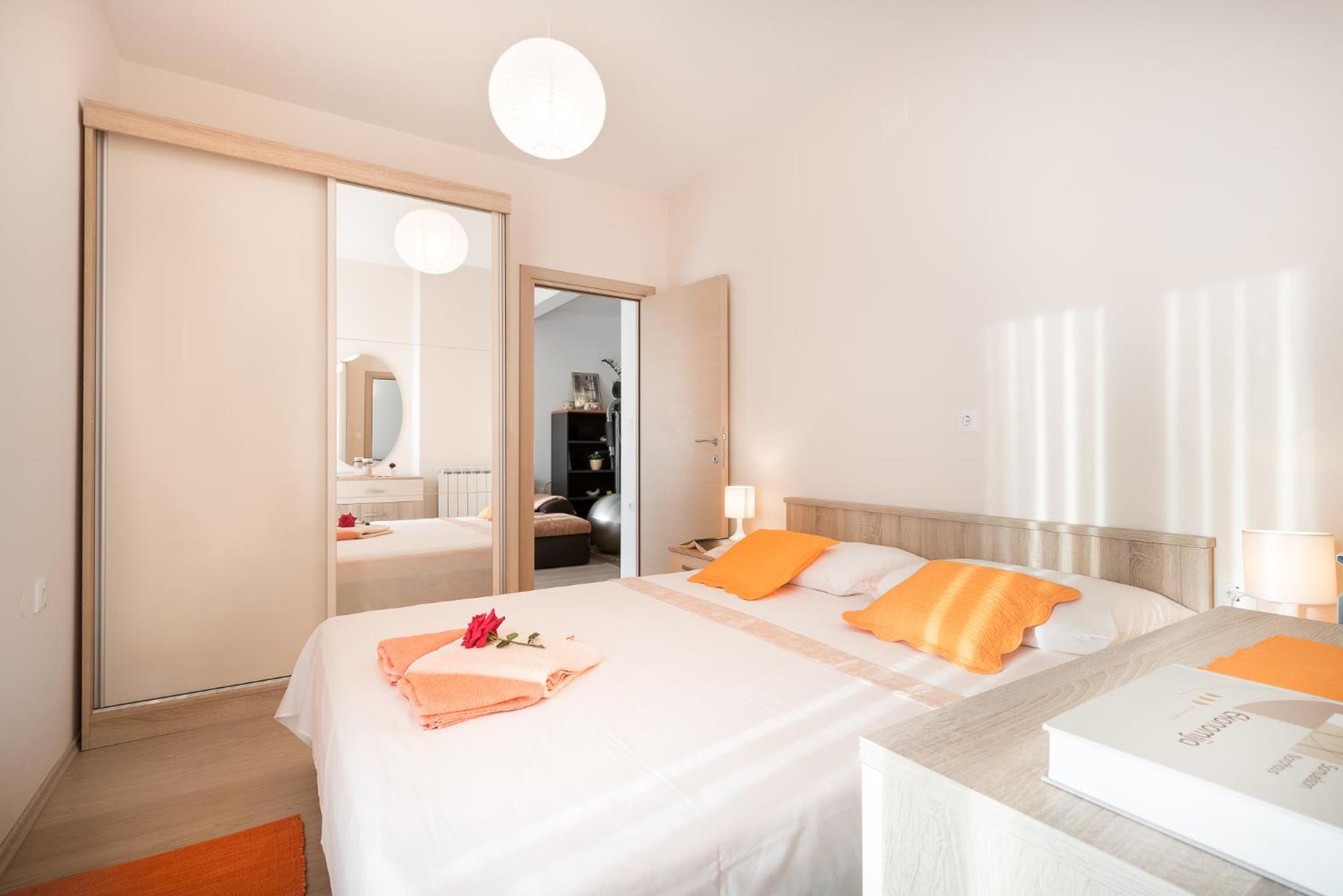 Two-Bedroom Apartment with Balcony and Sea View