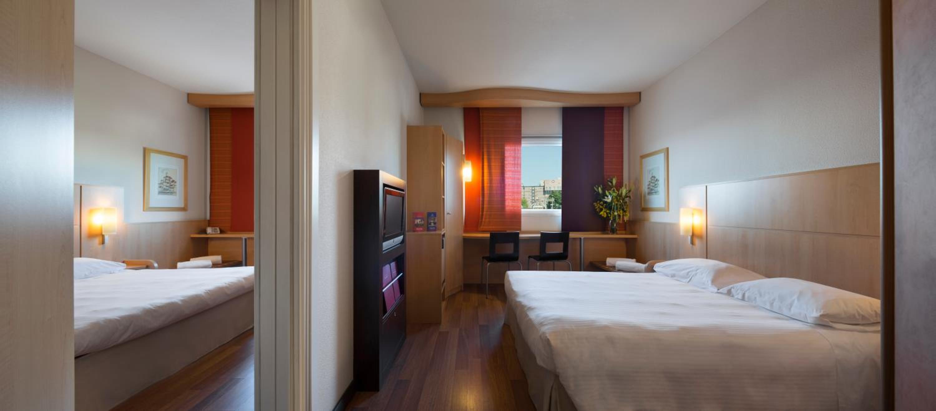 Two Connecting Rooms
