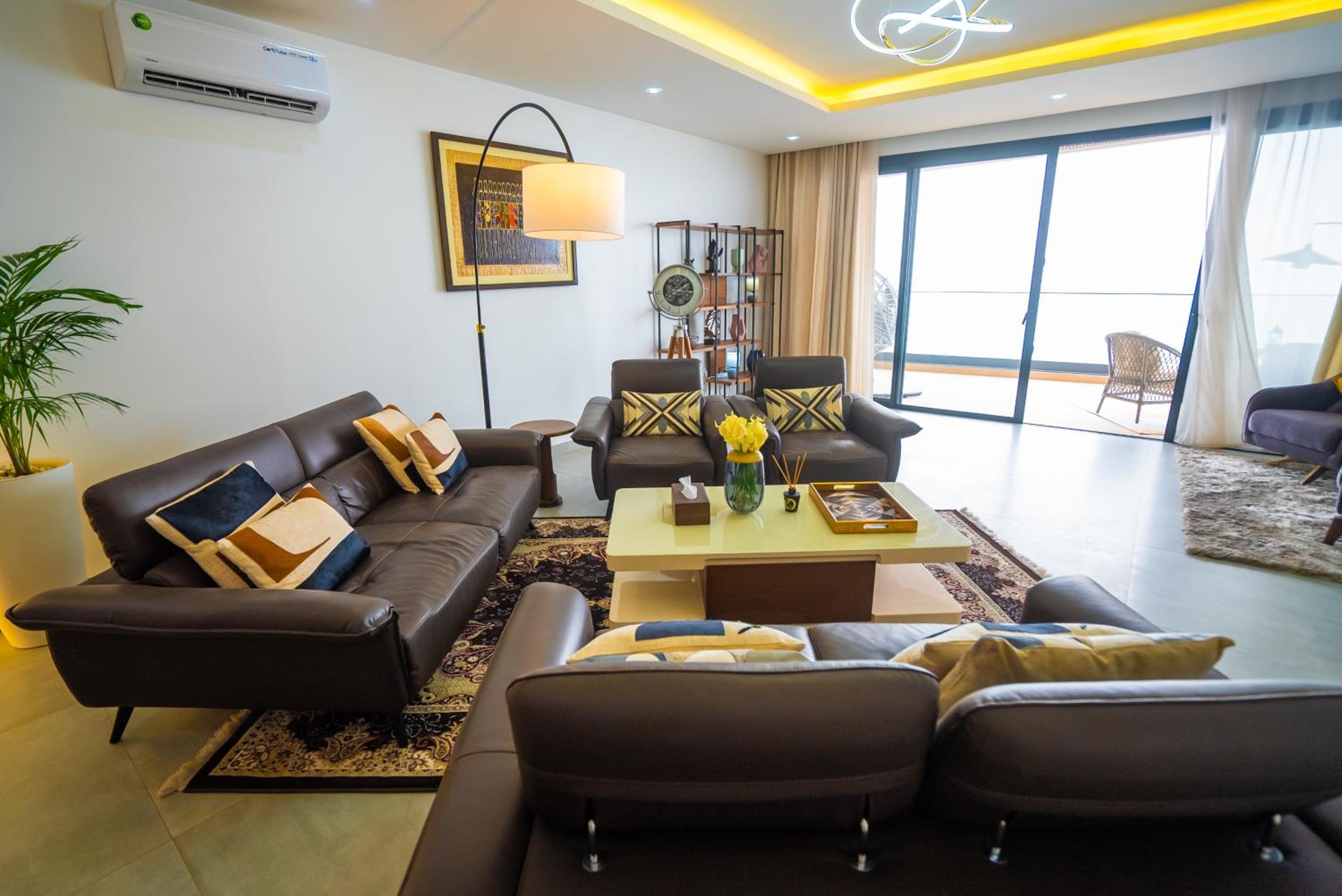 Two-Bedroom Apartment with Terrace and Sea View