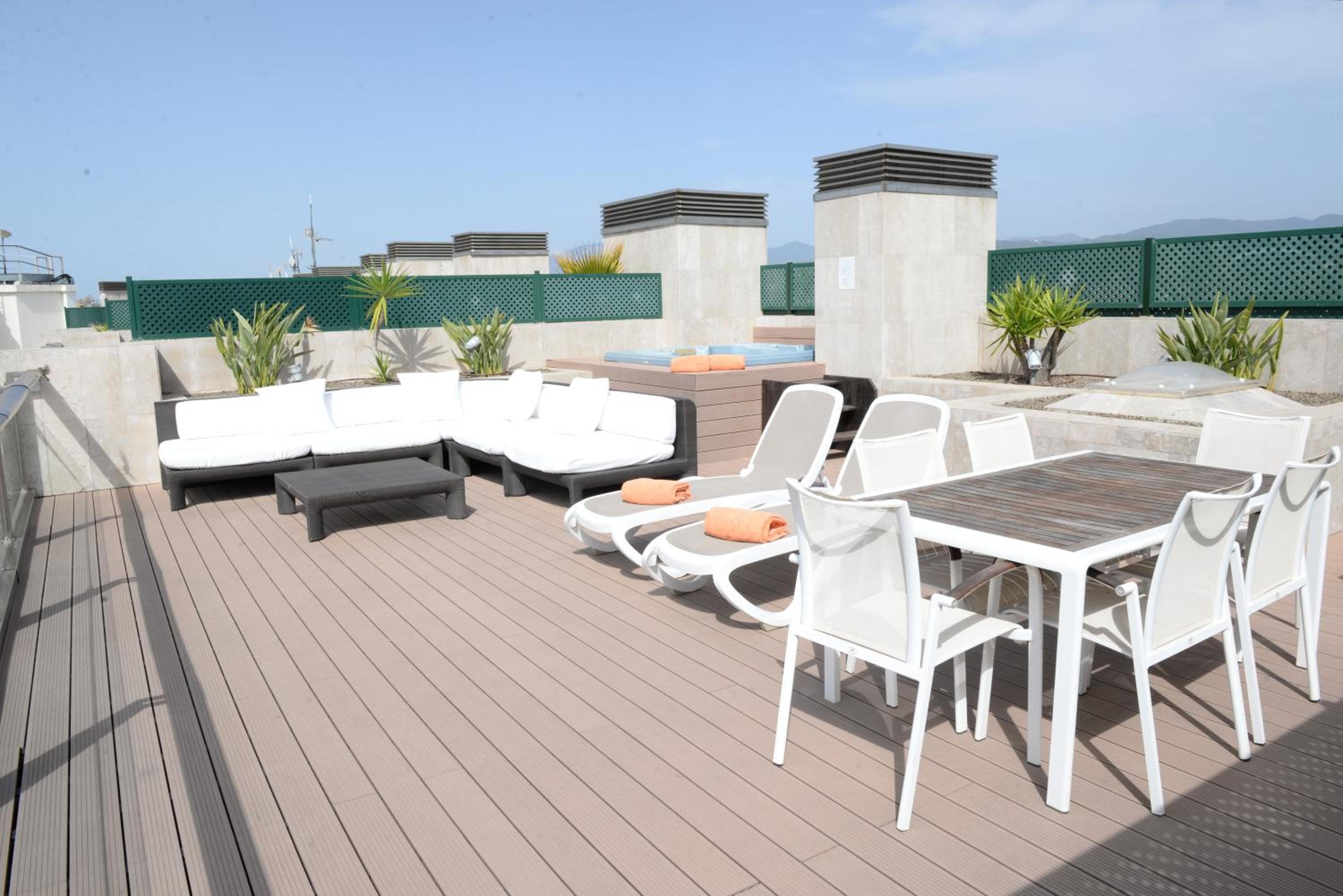 Deluxe Junior Suite with Terrace, Hot Tub and Sea View