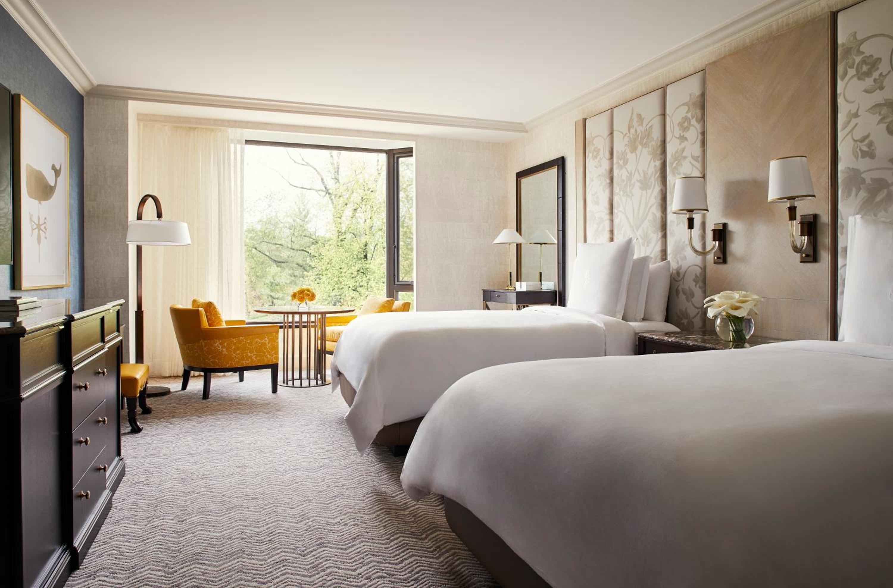 Deluxe Garden View Room with Two Double Beds