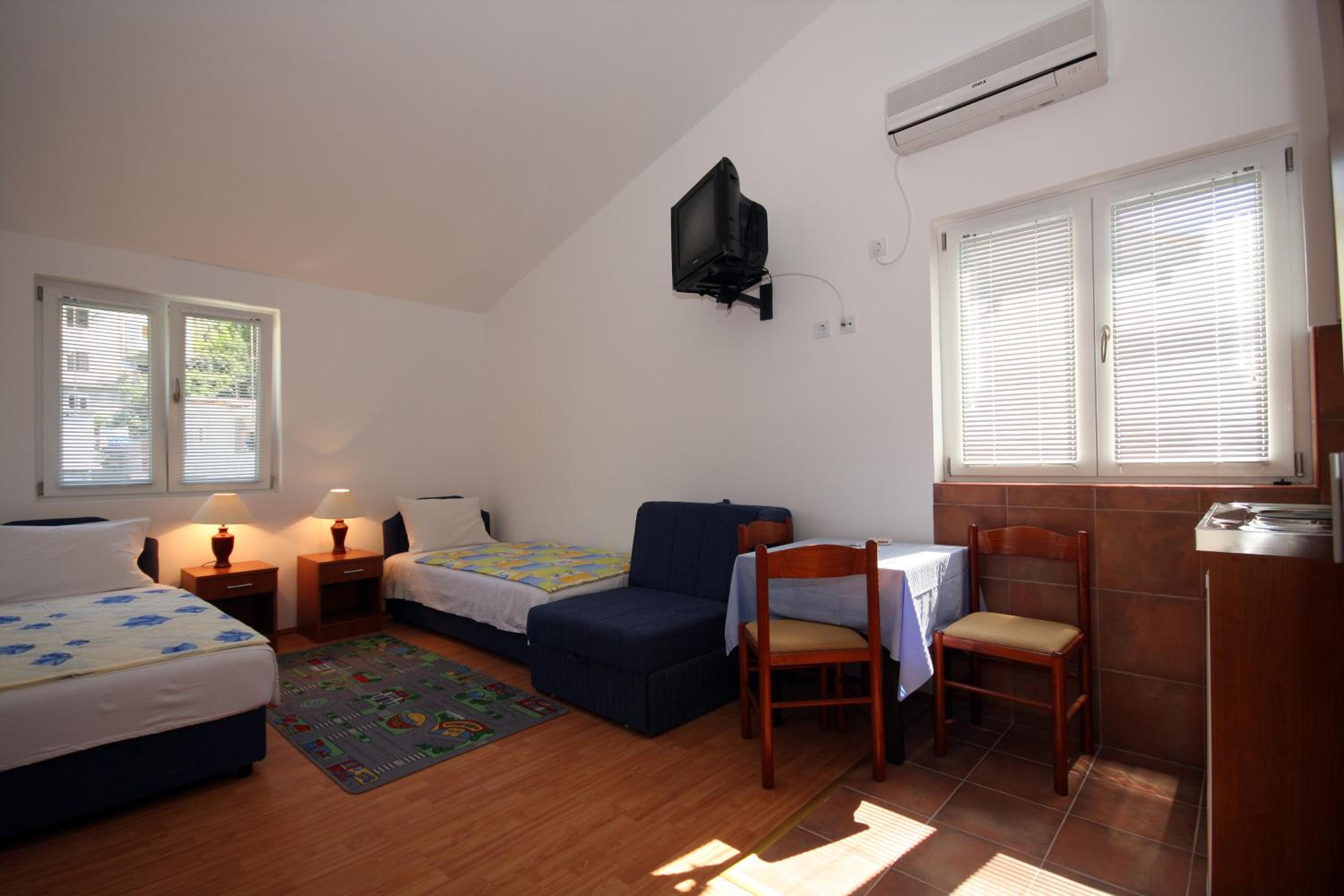 Studio with Balcony