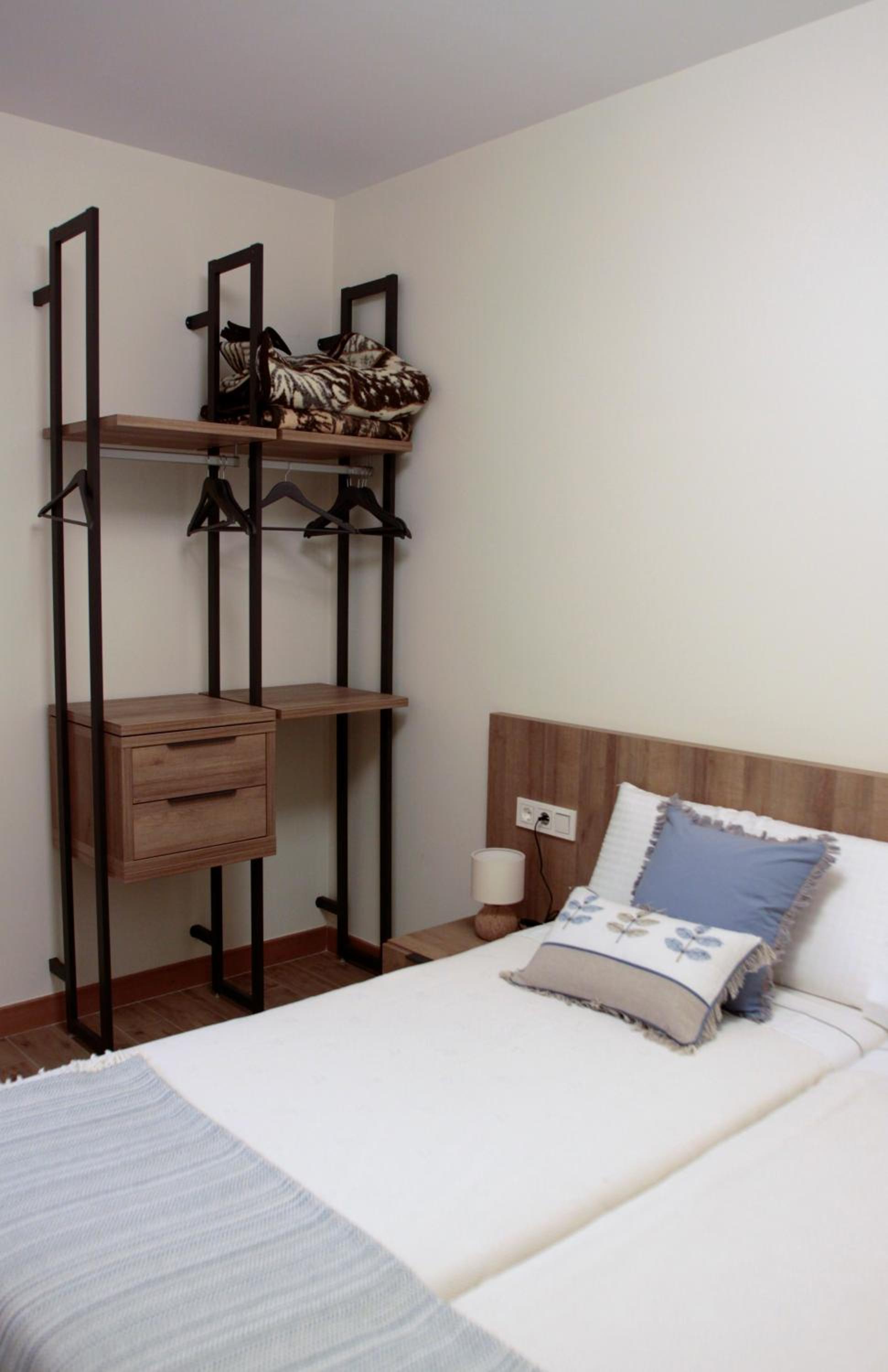 Apartamento con vista al jardín