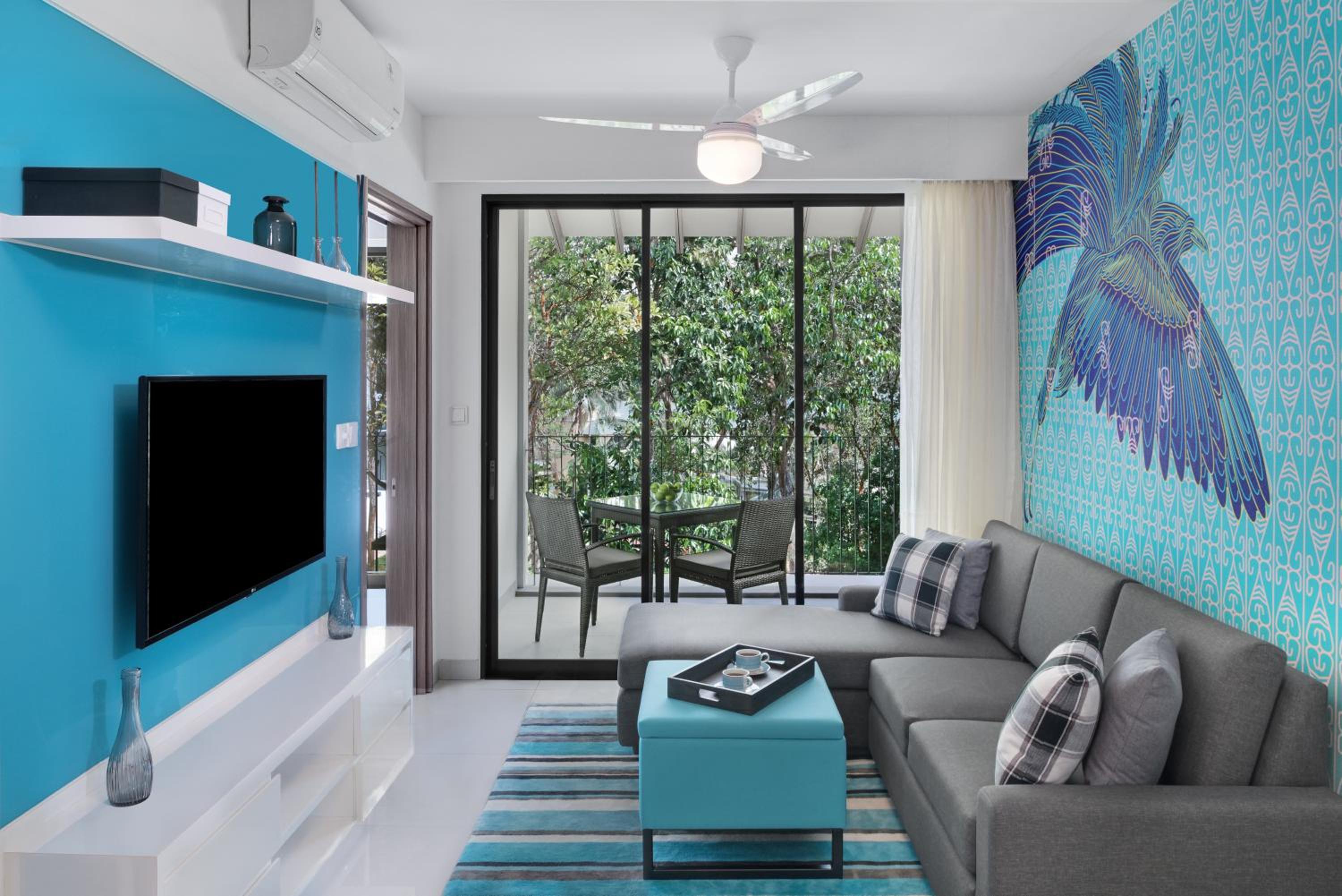 One Bedroom Garden View Loft Queen - Free Return Transfer (BBT Terminal-Resort)