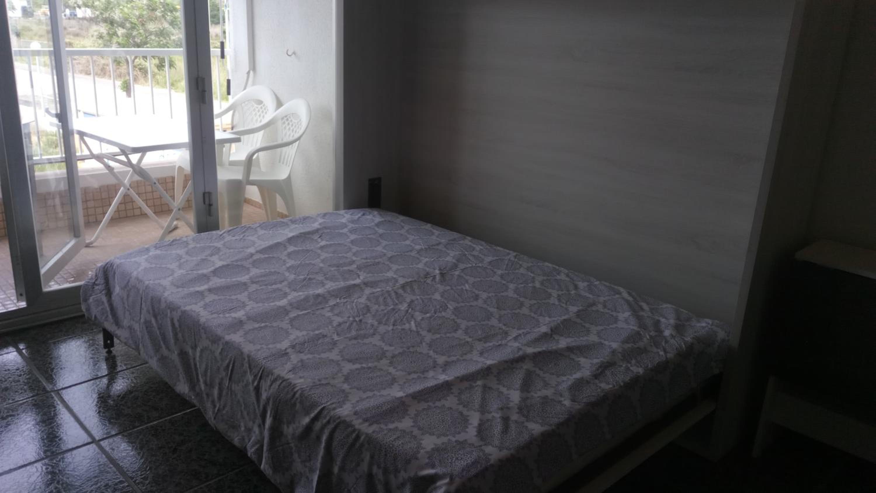 Estudio con terraza