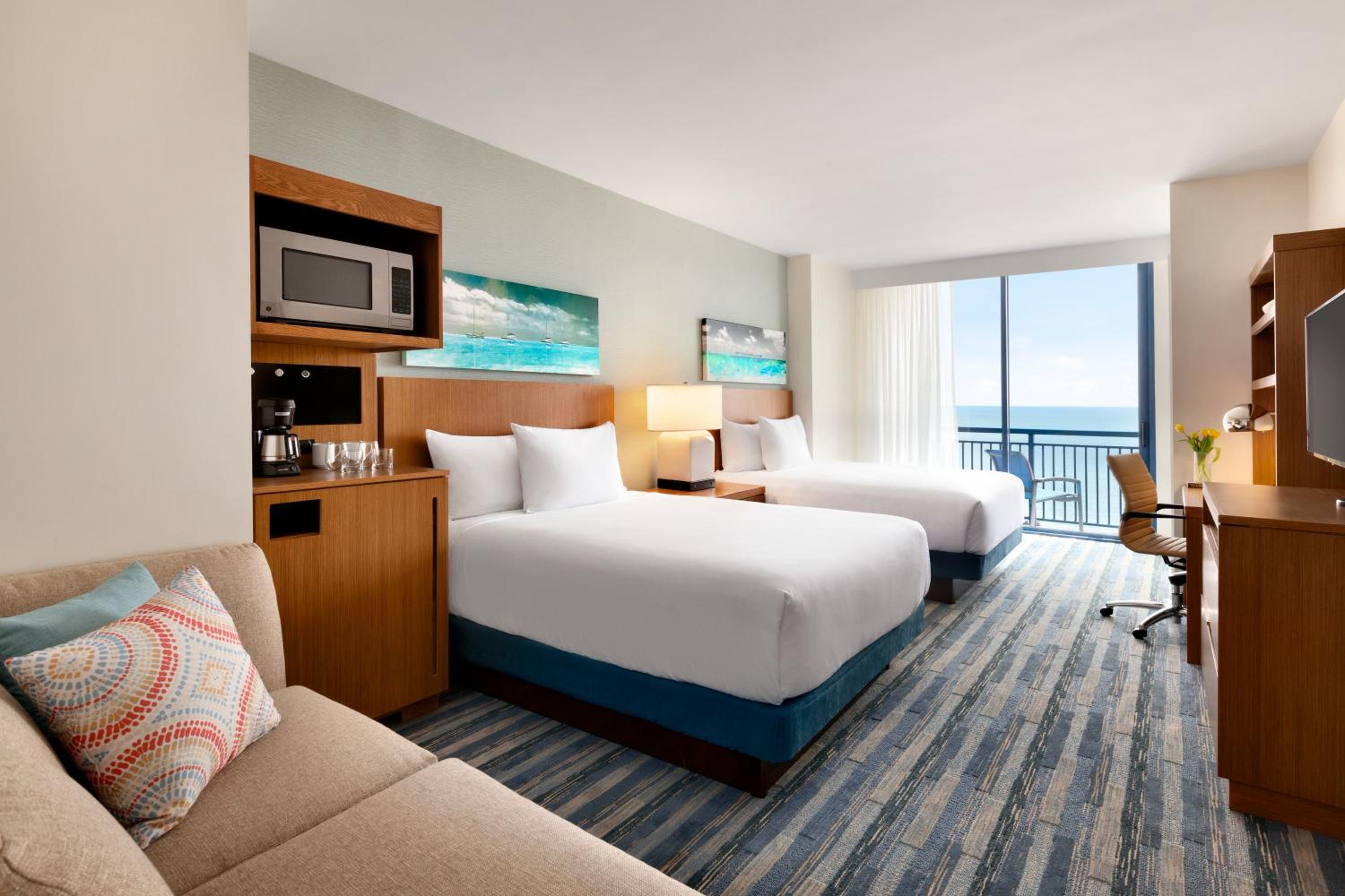 Queen Room with Two Queen Beds - Oceanfront - Photo 1