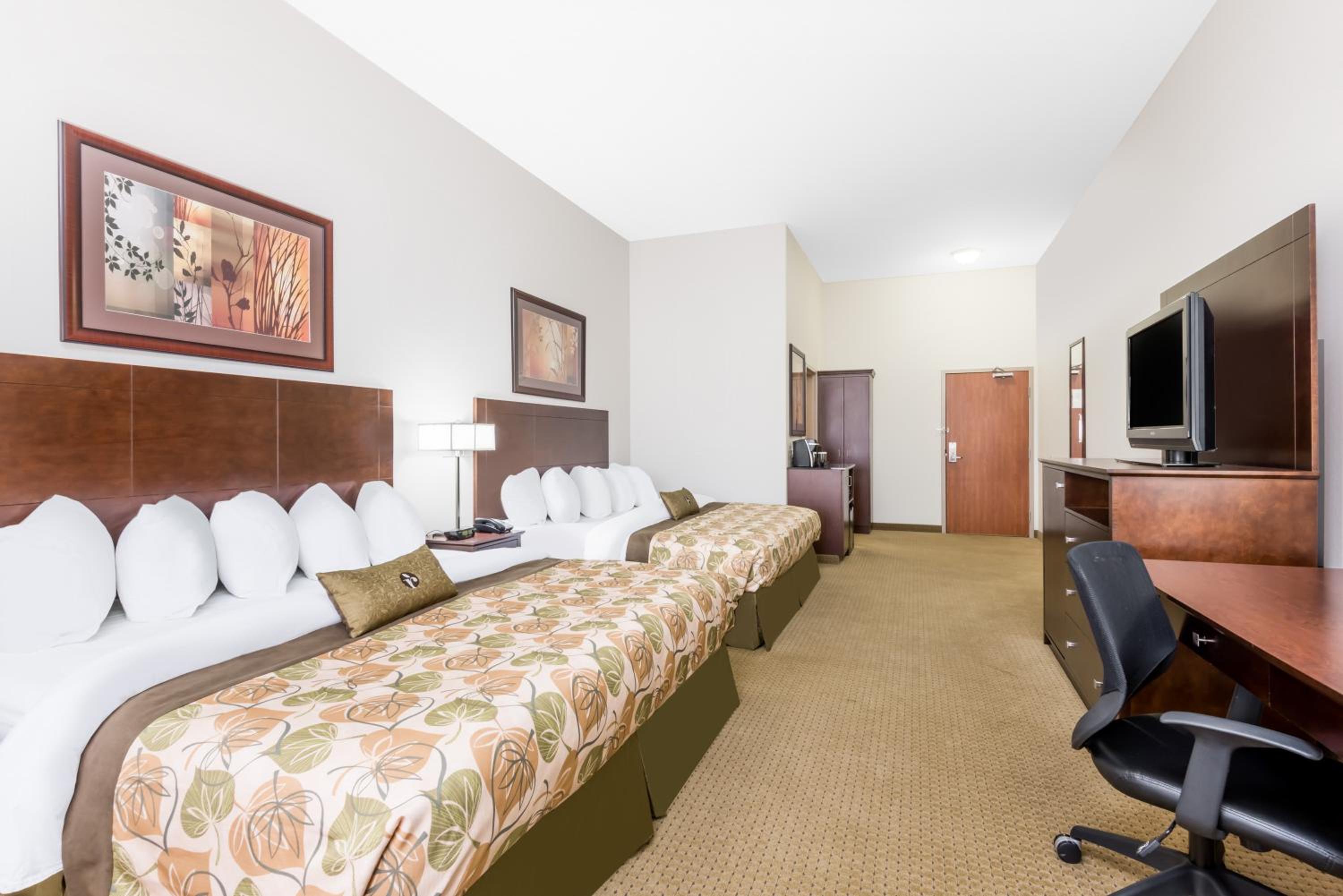 King Room with Two King Beds - Non-Smoking