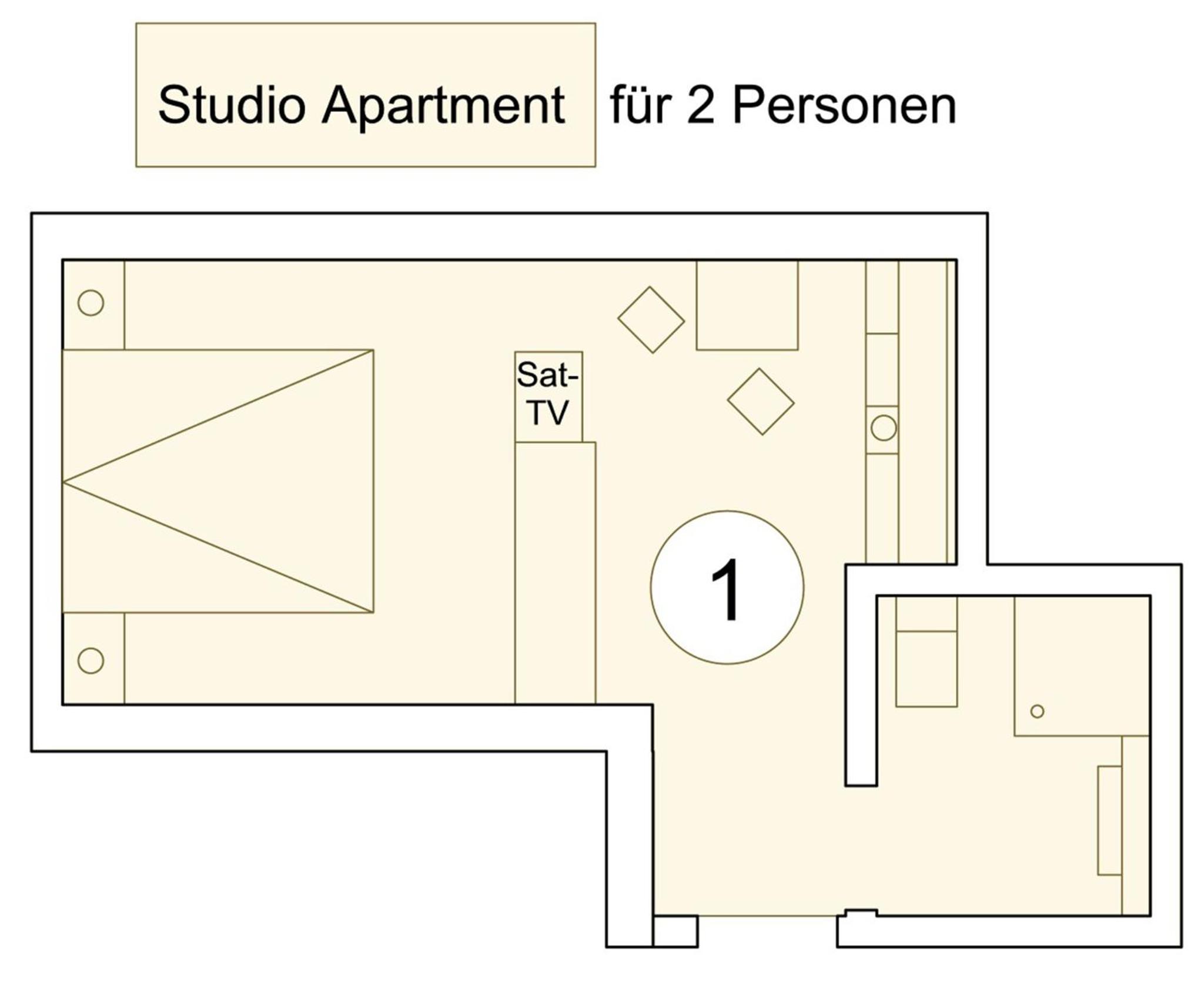 Studio Apartment photo 3