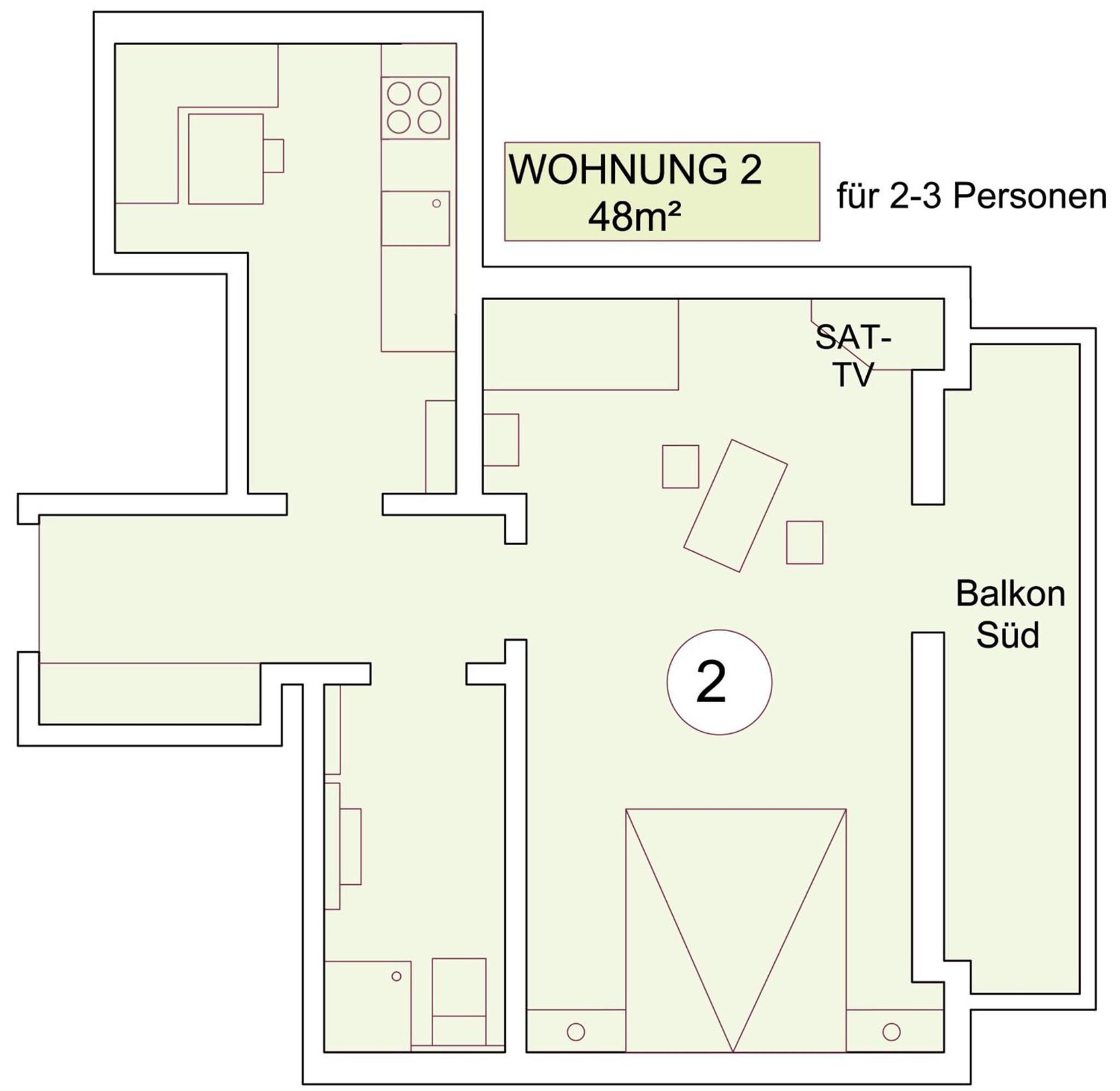 Apartment with Balcony photo 2