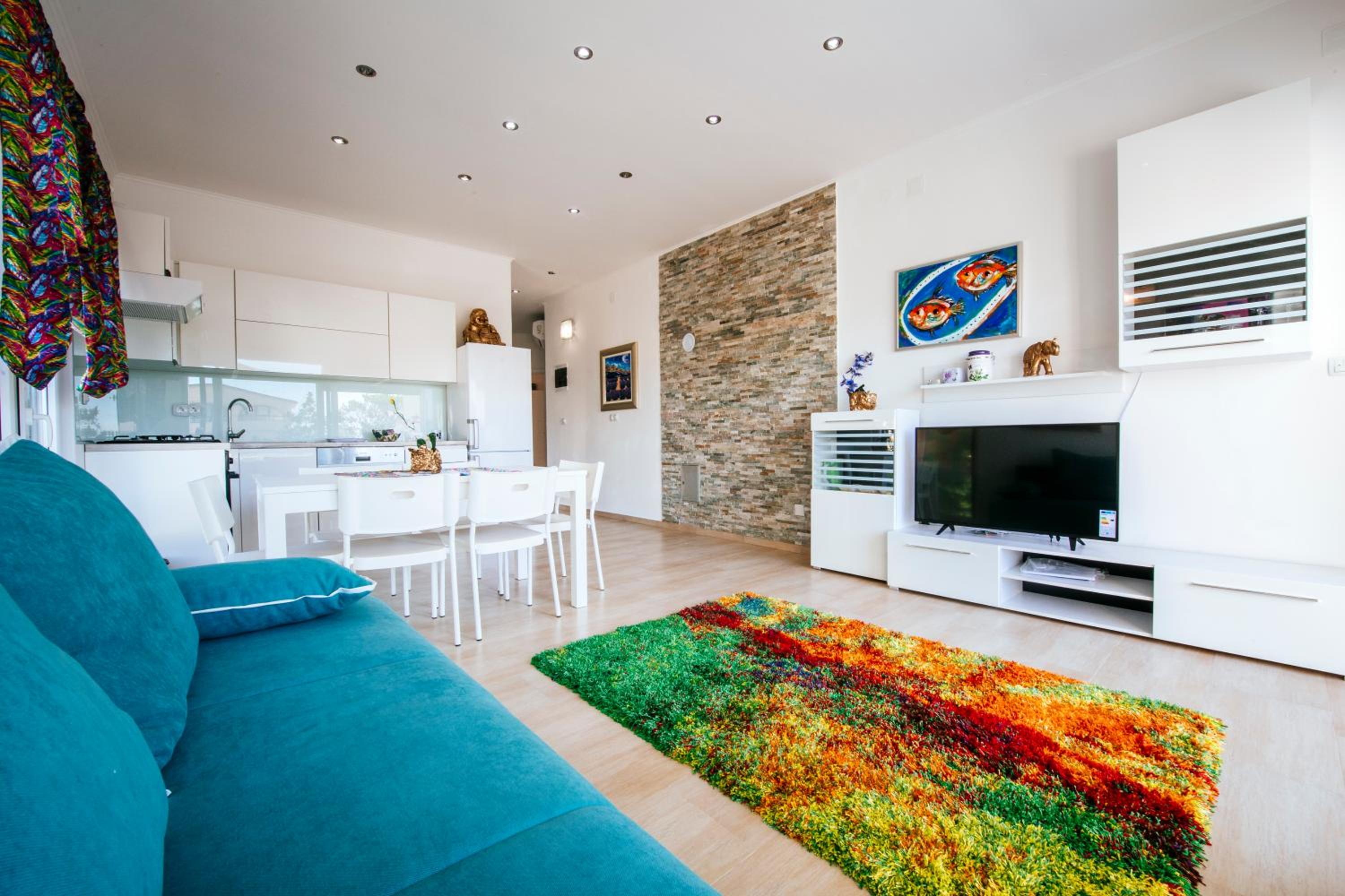 Two-Bedroom Apartment with Balcony