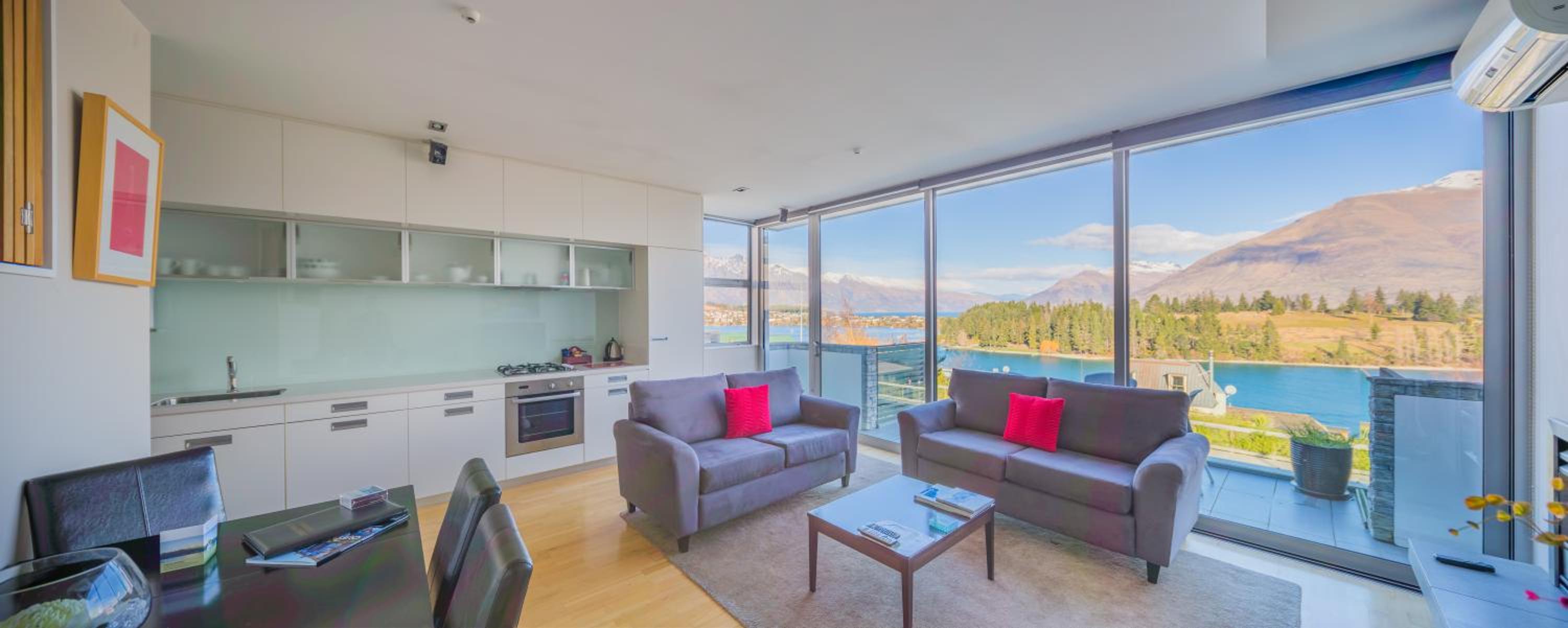 Lake View One Bedroom Apartment with Balcony