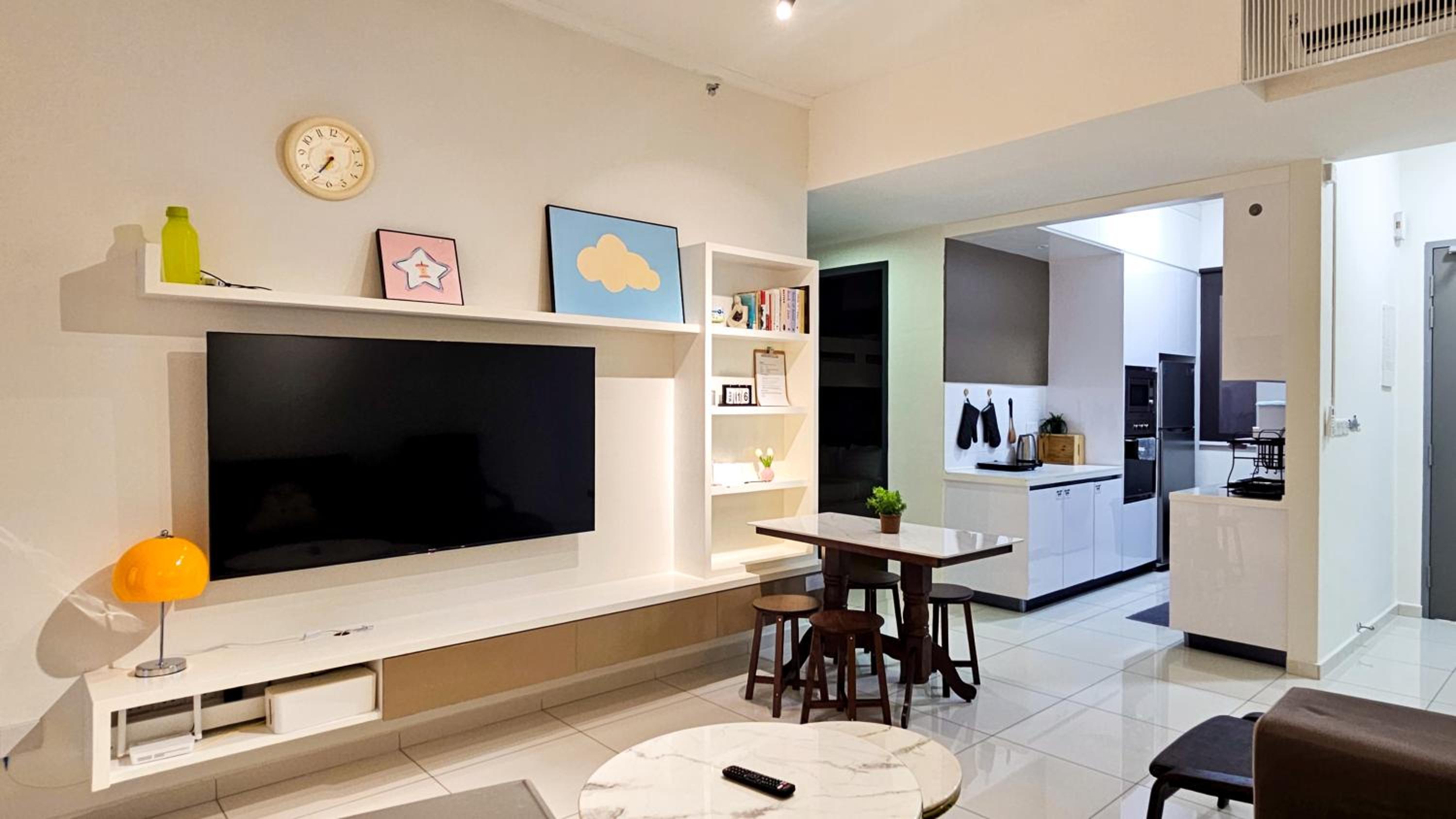 Three-Bedroom Apartment with Sea View