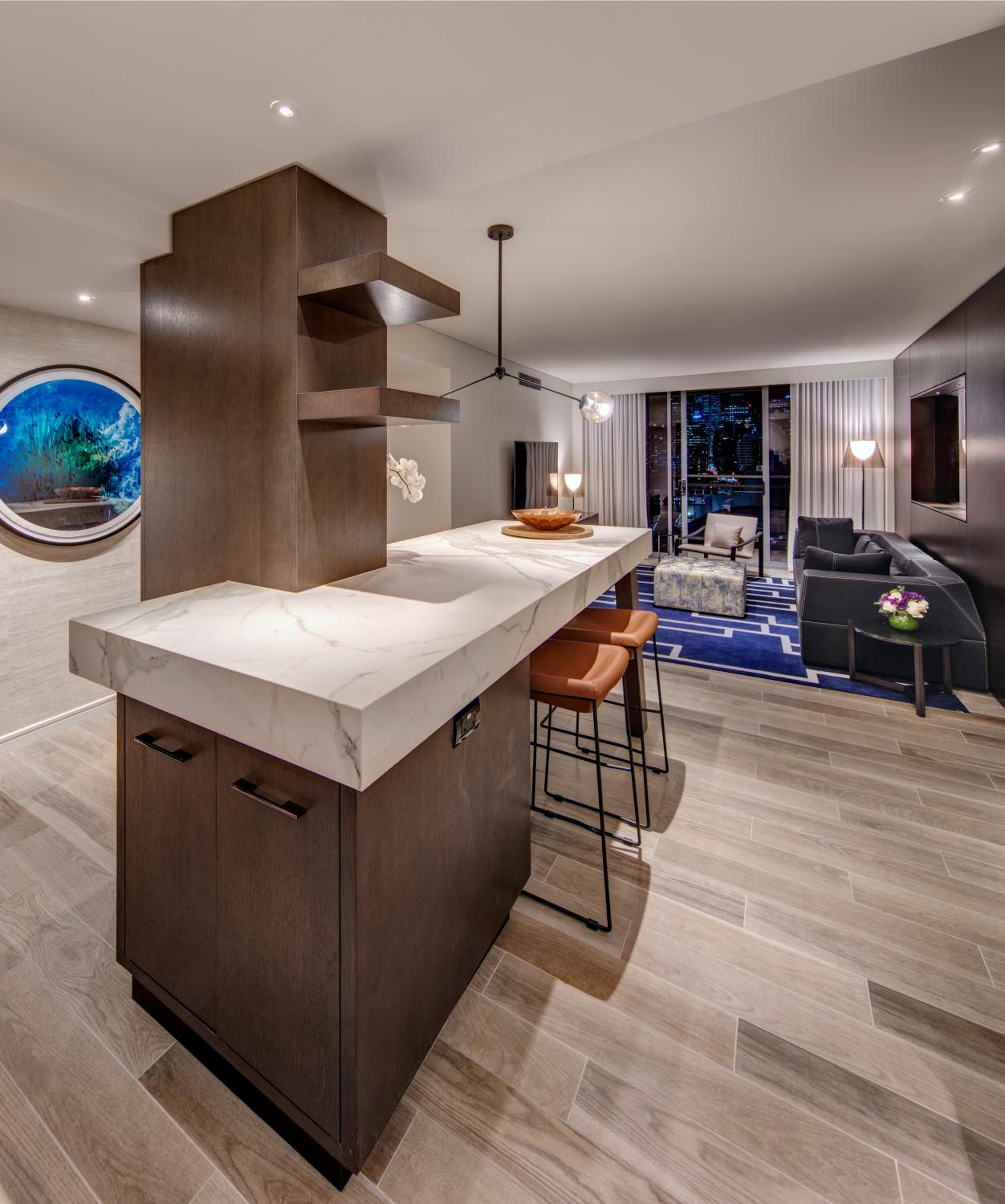 Two-Bedroom Suite with Pyrmont View