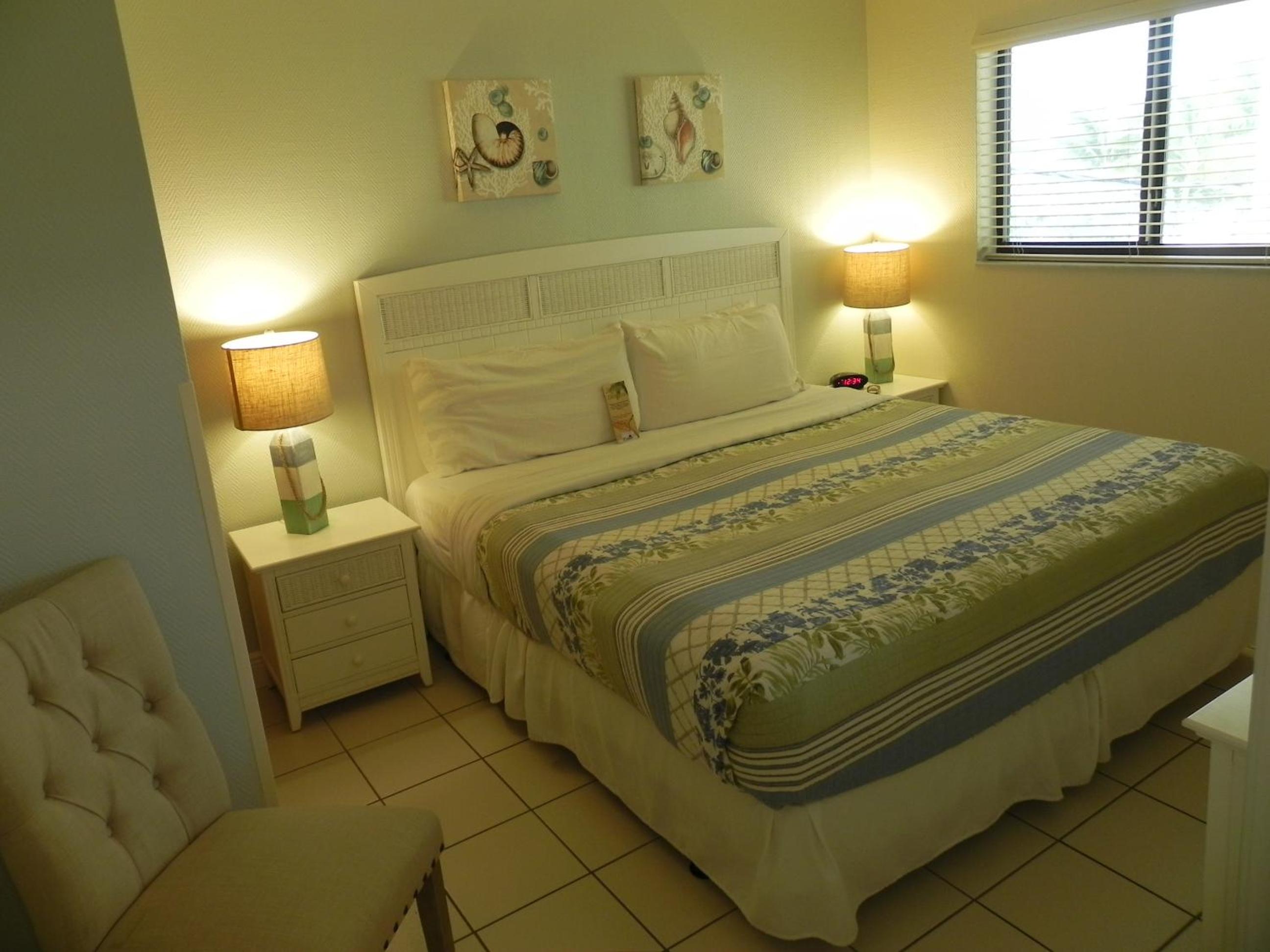 One Bedroom with King Bed - stair access