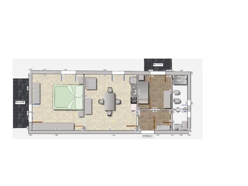 Apartment with Mountain View photo 3