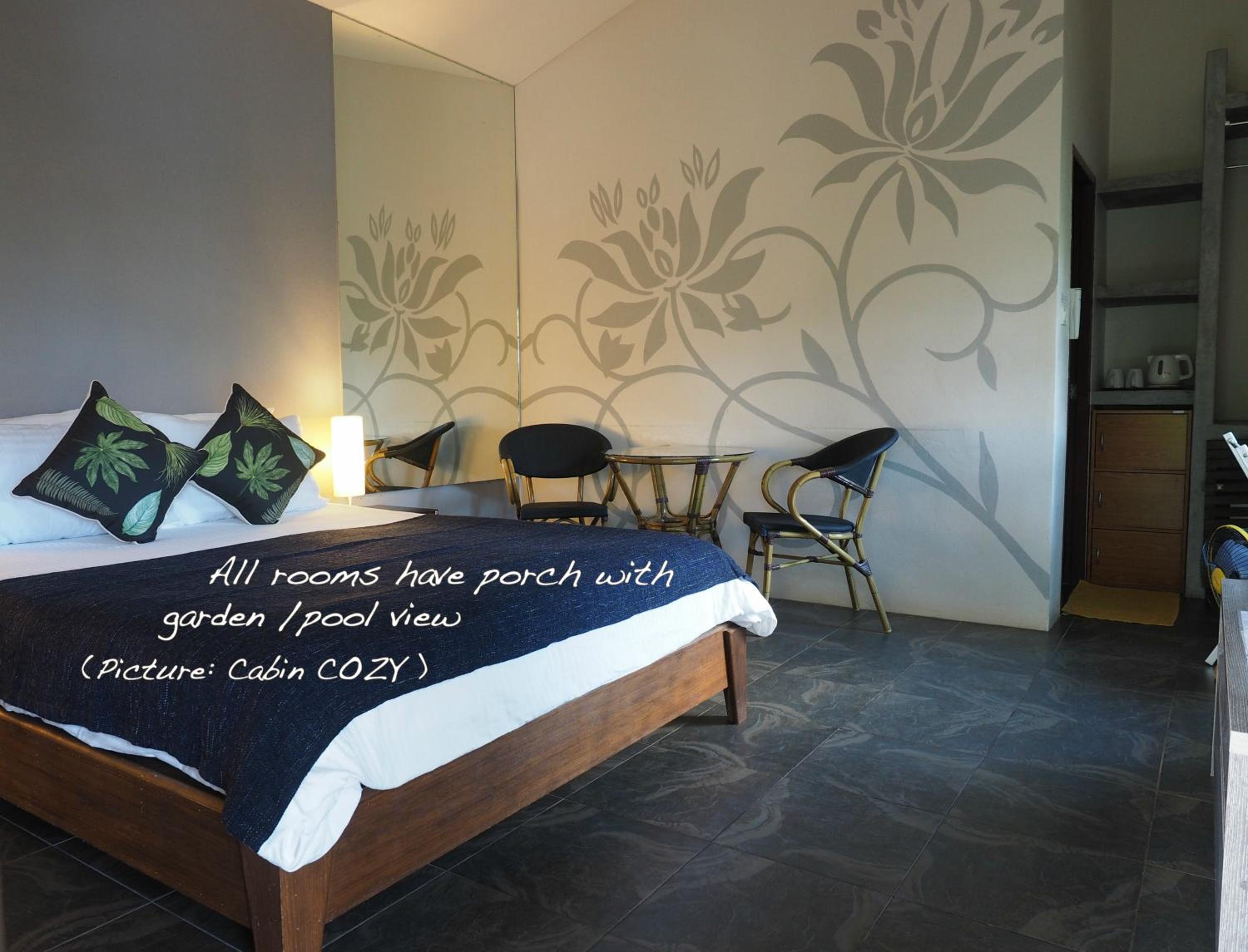 Double Room with Pool-Side Porch - Cozy photo 1