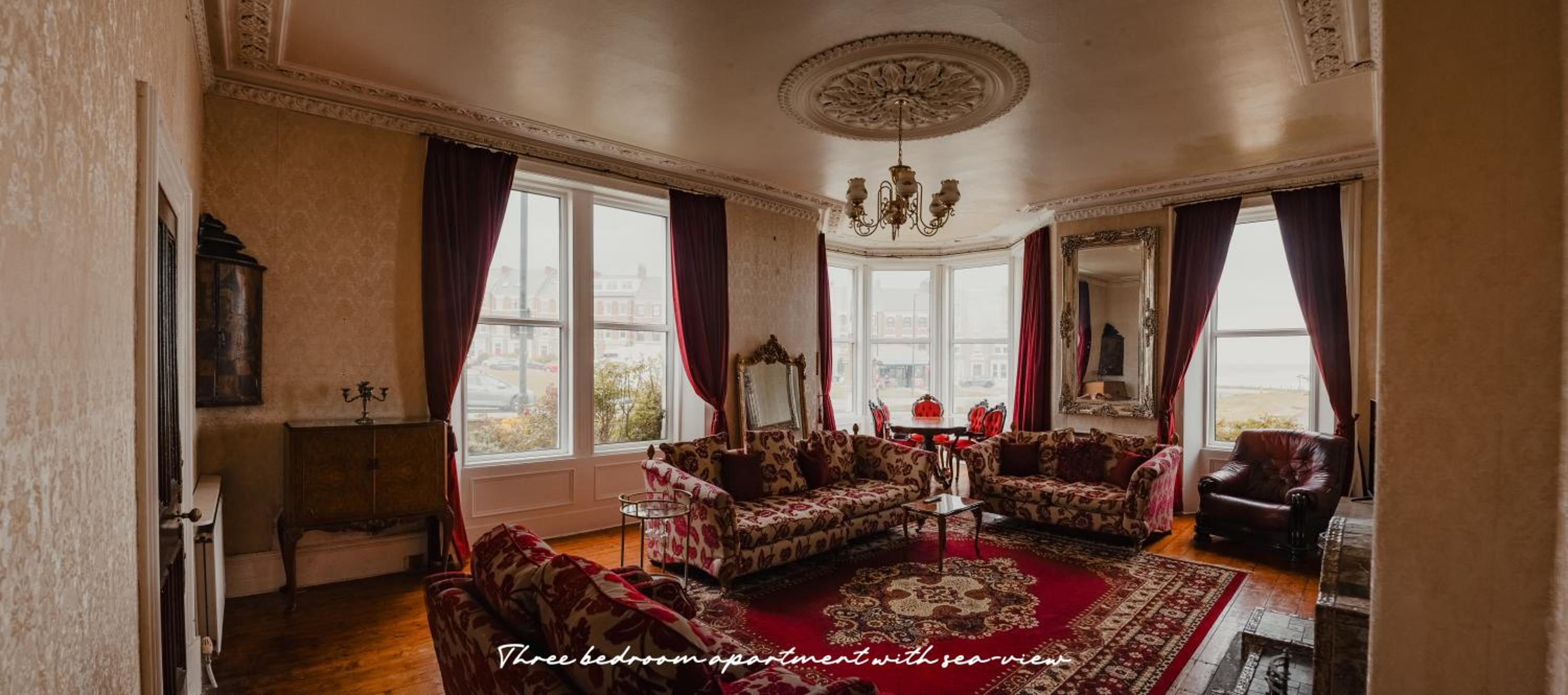 Three-Bedroom Apartment with Sea View