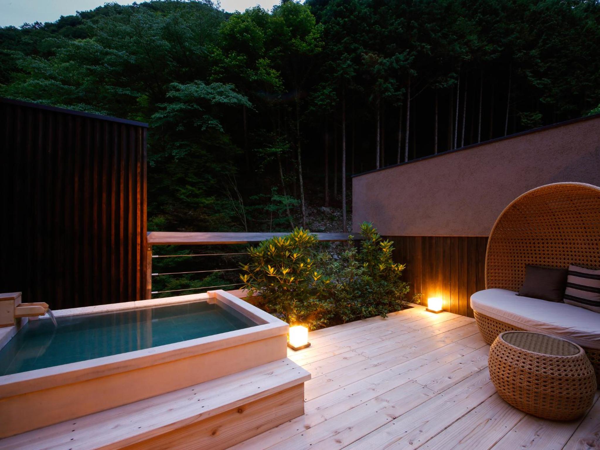 Twin Room with Open-Air Bath Type B - Non-Smoking (3rd floor)