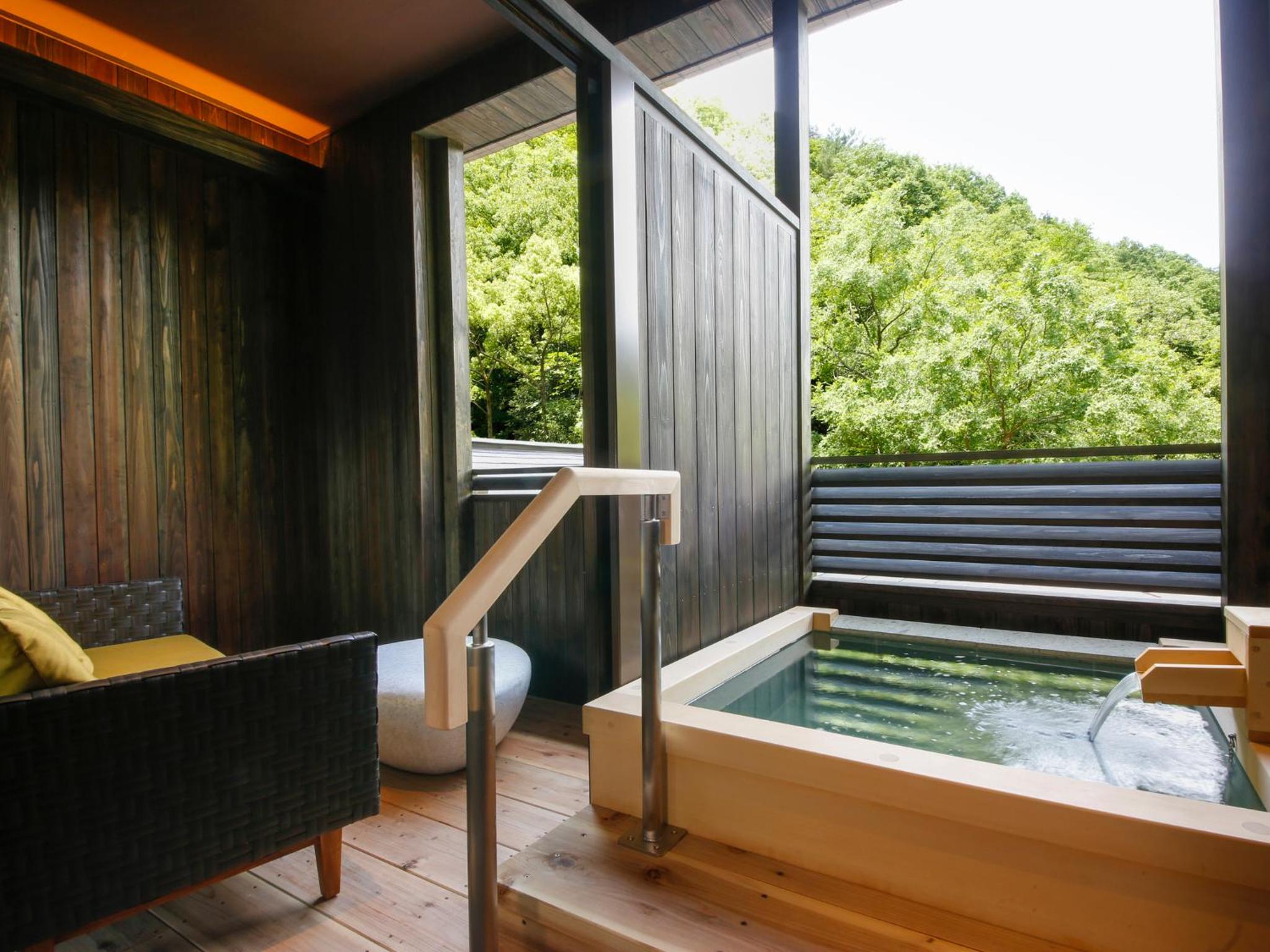 Twin Room with Open-Air Bath Type C - Non-Smoking (2nd floor)