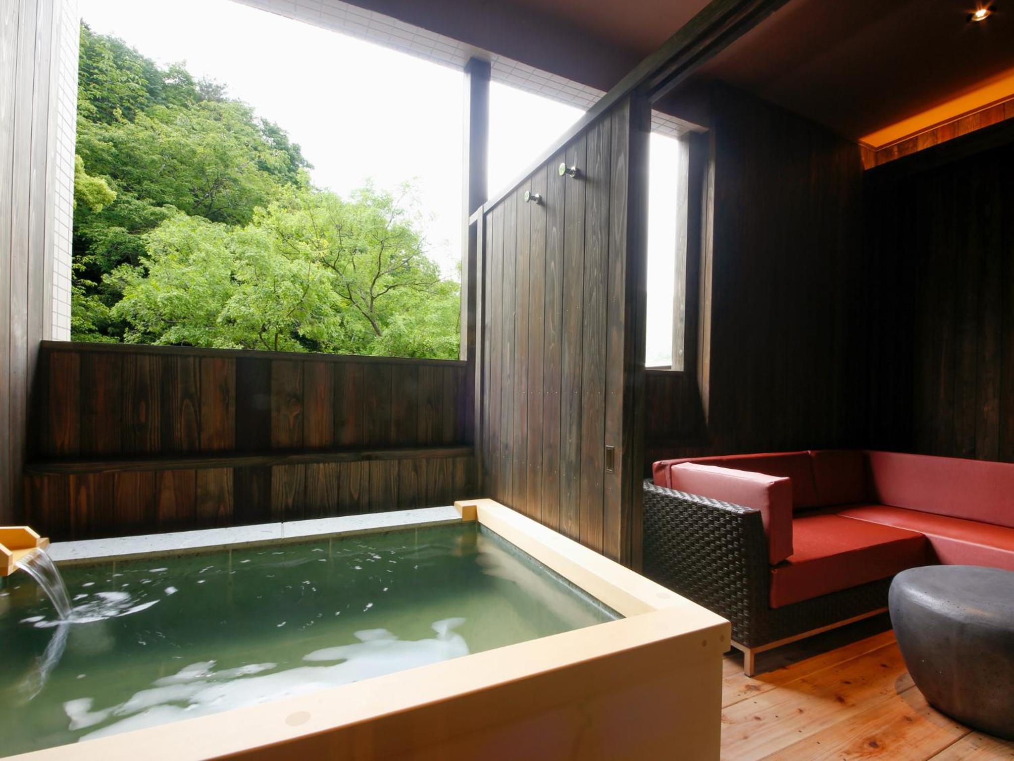 Twin Room with Tatami Area and Open-Air Bath Type E - Non-Smoking (2nd floor) photo 2