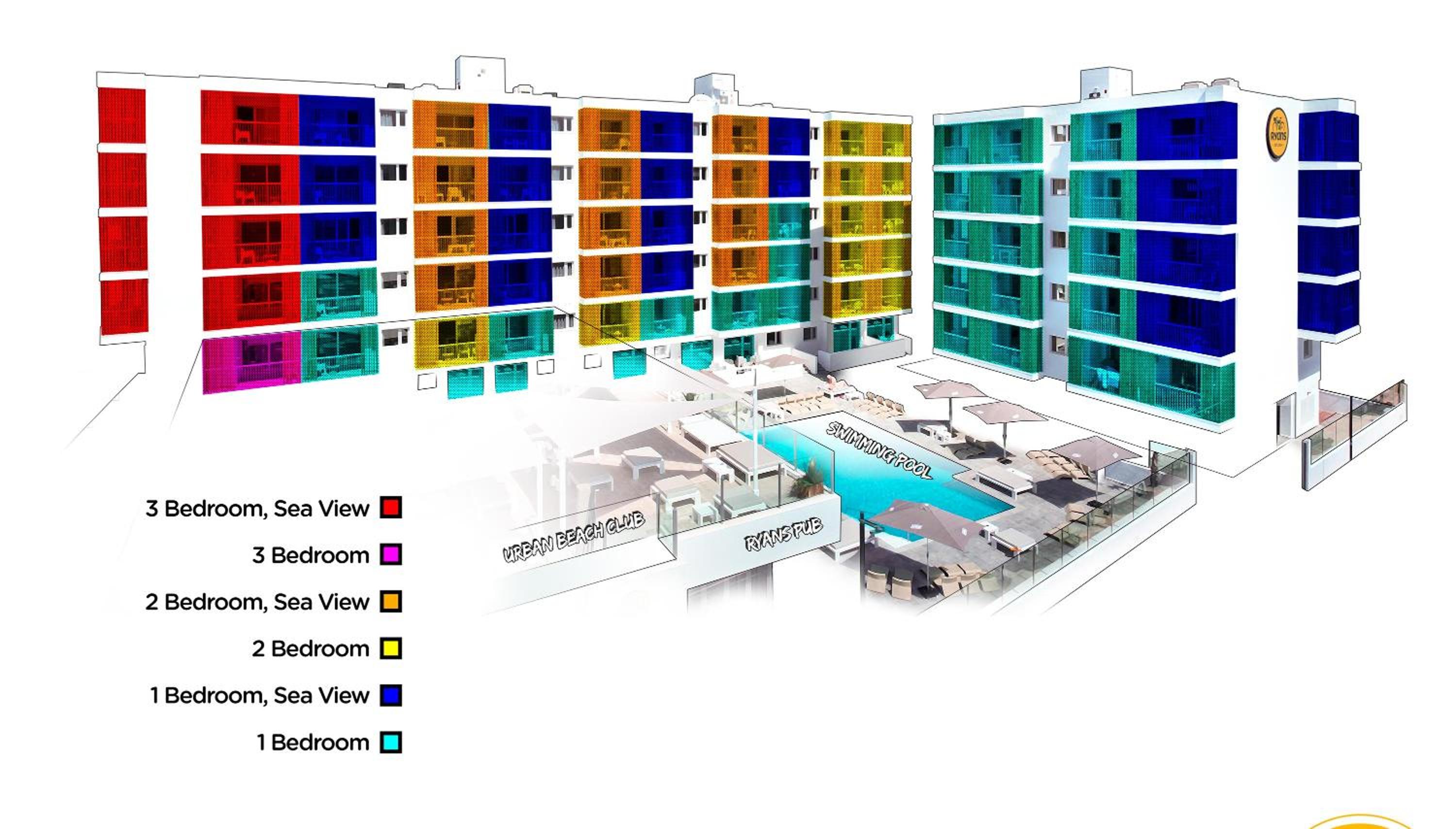 Three-Bedroom Apartment with Lateral Sea View photo 3