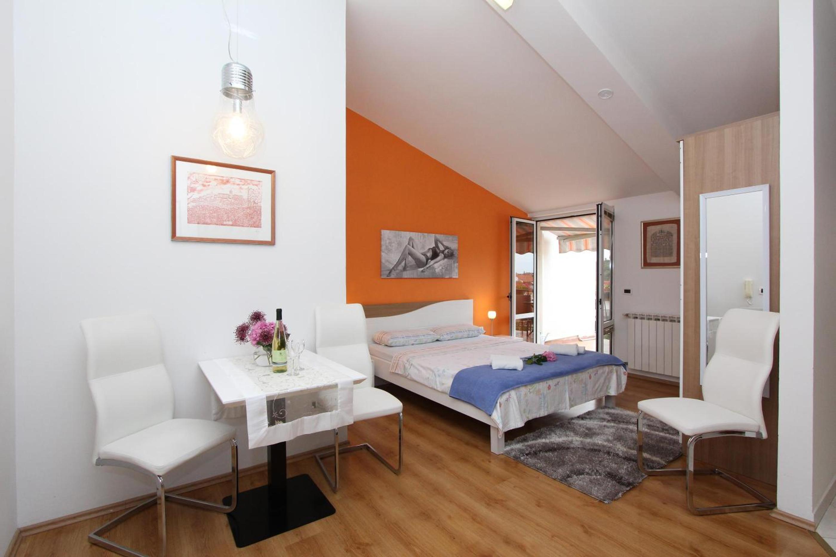 Studio with Balcony