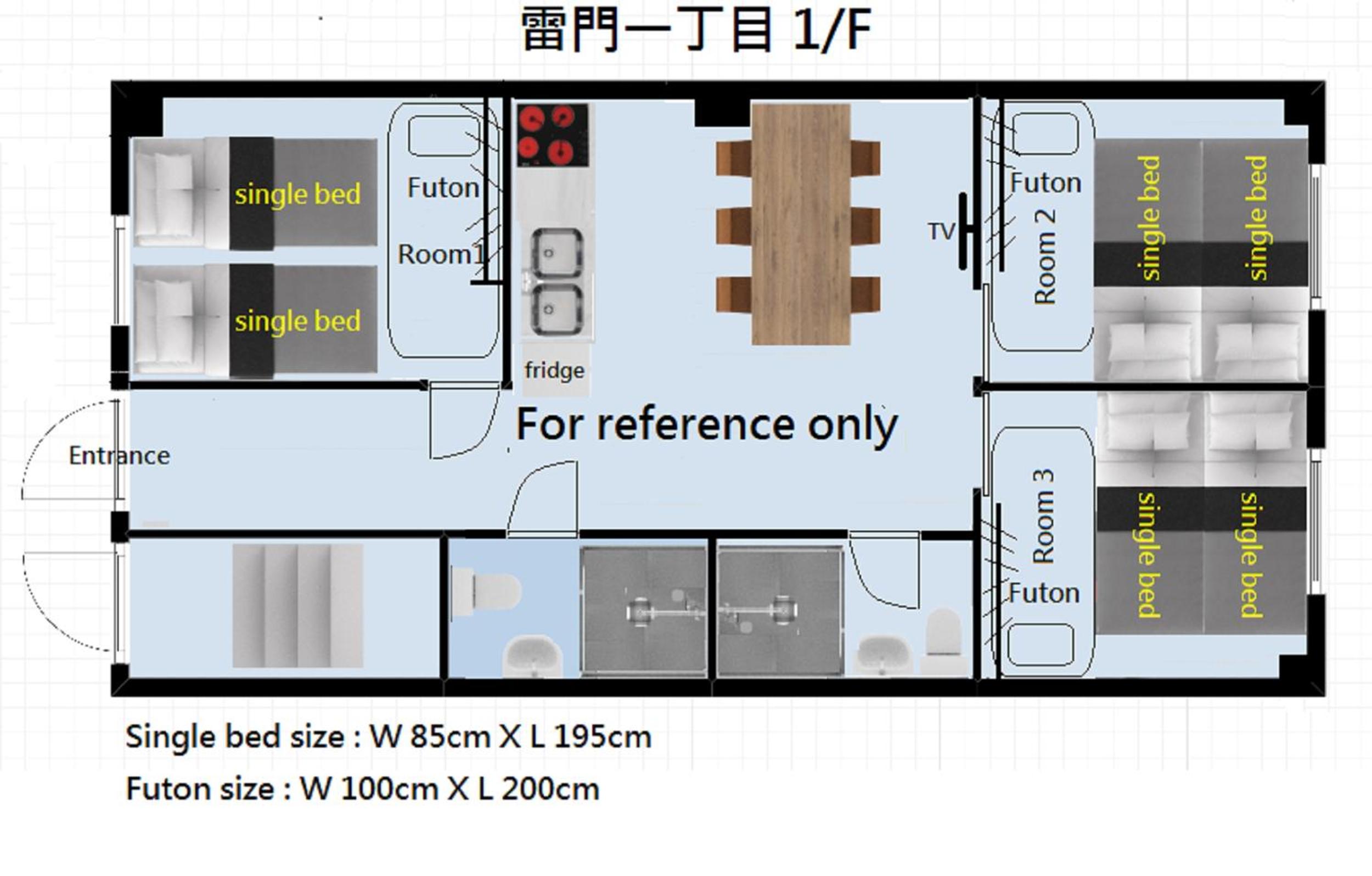First floor Three-Bedroom Apartment photo 1
