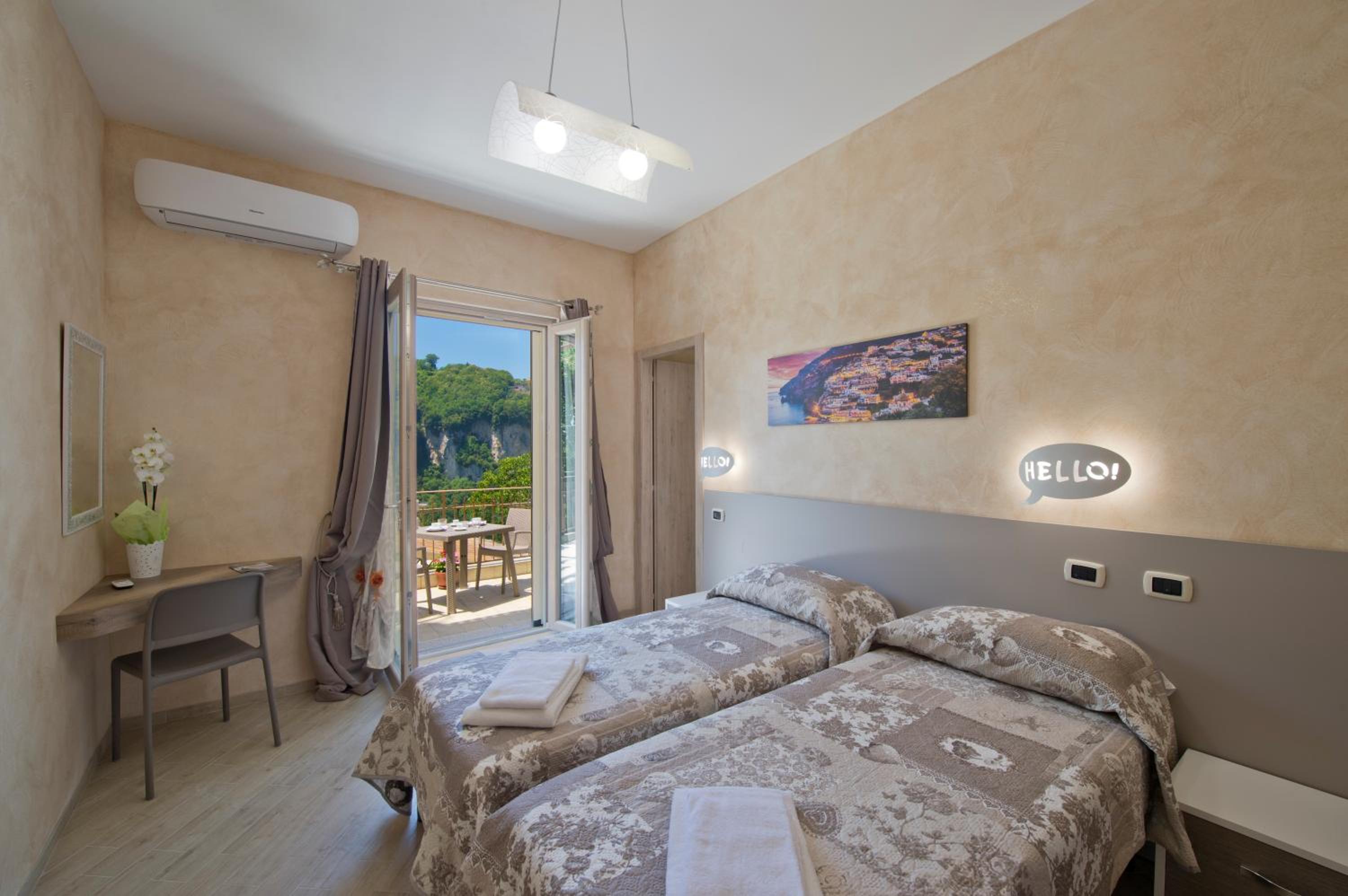 Twin Room with Sea View