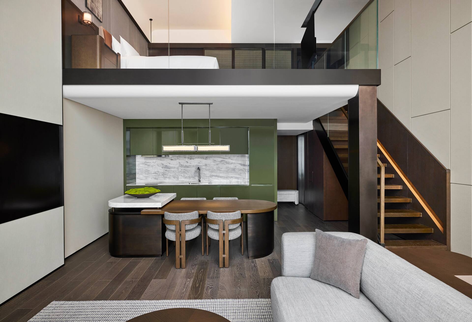 King One Bedroom Loft Suite