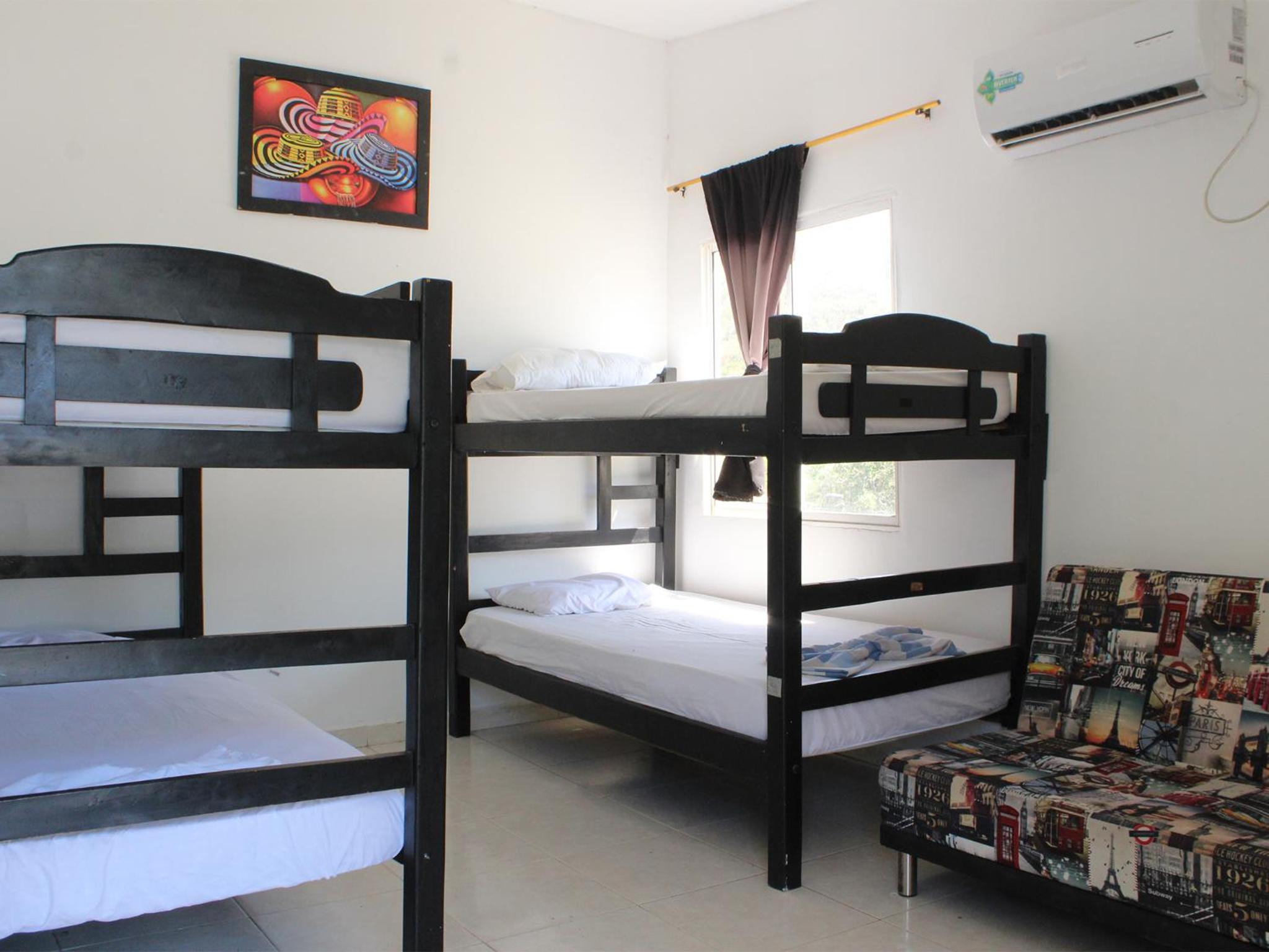 Bed in 4-Bed Dormitory Room photo 1