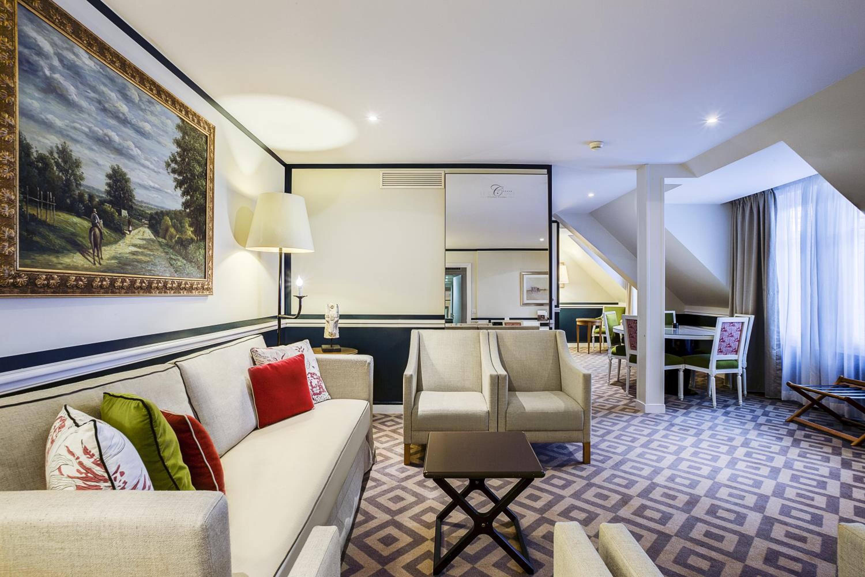 Two-Bedroom Deluxe Suite with Patio View