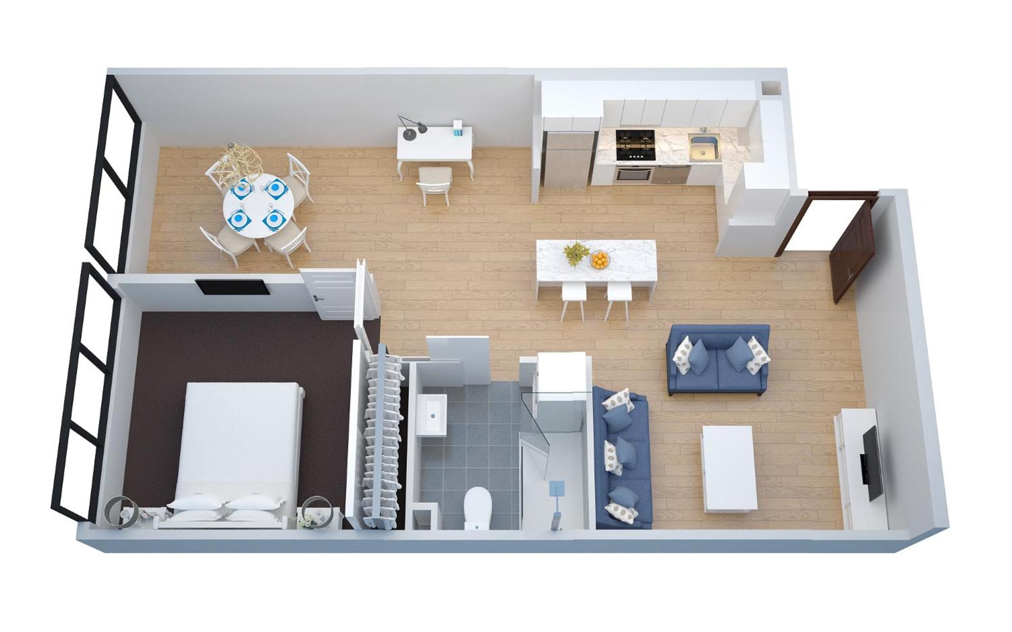 One-Bedroom Apartment
