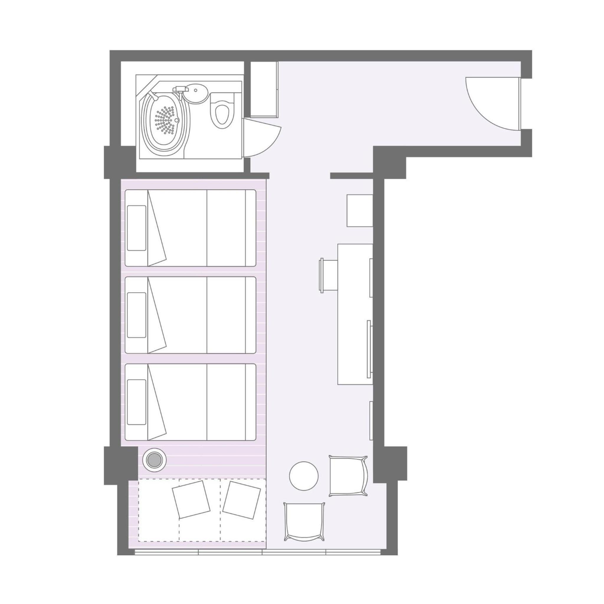 Superior Triple Room photo 3