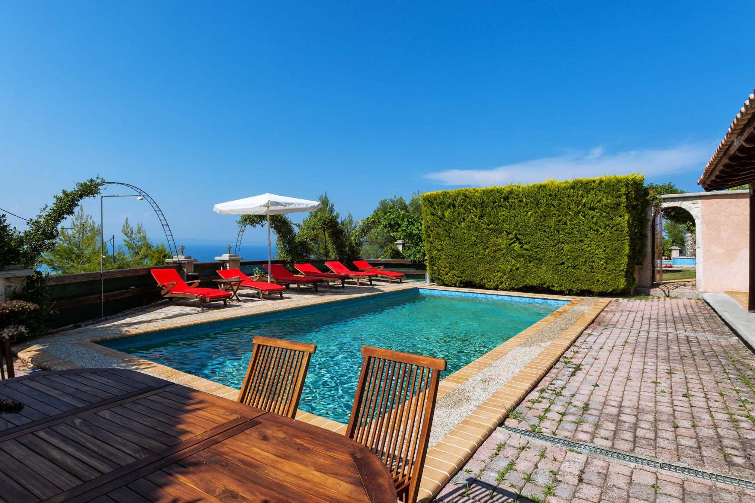 Athos Three -Bedroom Villa with Private Pool