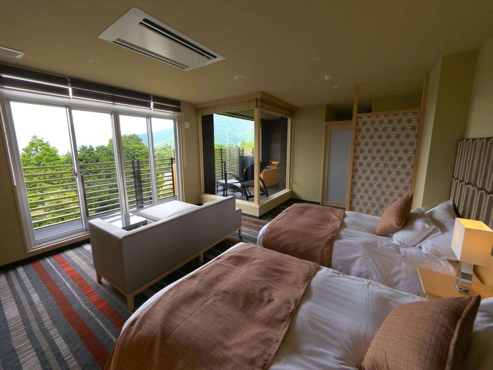 Twin Room with Mt.Fuji View - Photo 2